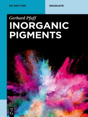 cover image of Inorganic Pigments